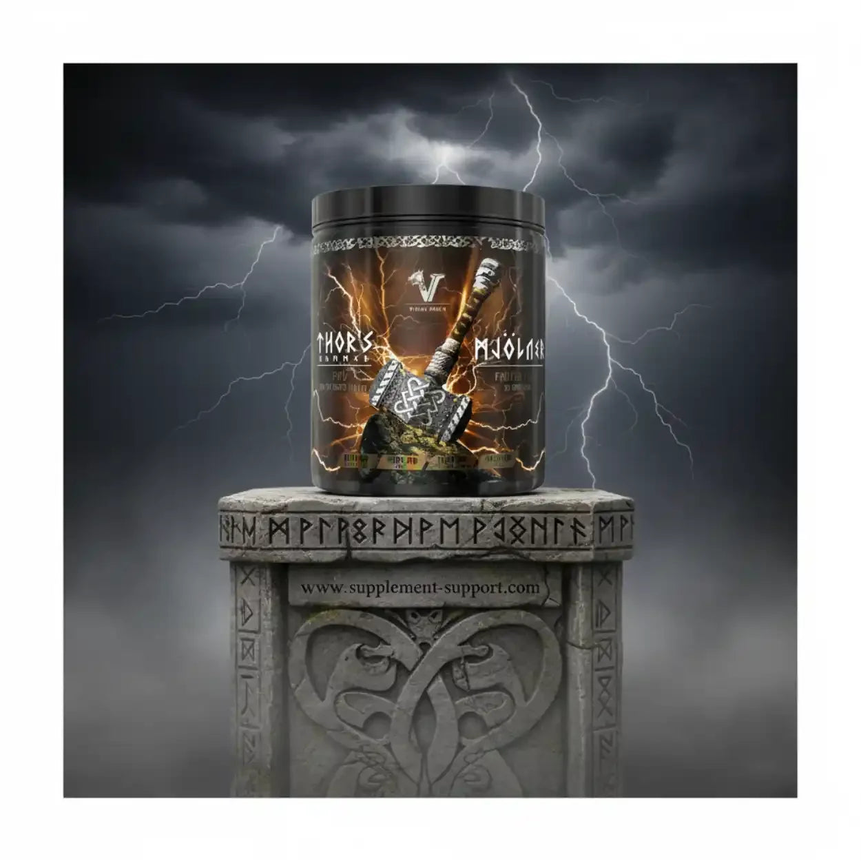 Viking Power Thor's Hammer Pre-Workout - 500g - Supplement-Support.com