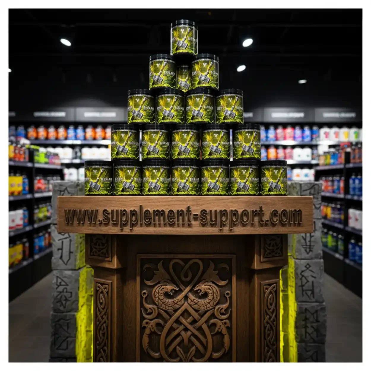 Viking Power Thor's Hammer Pre-Workout - 500g - Supplement-Support.com