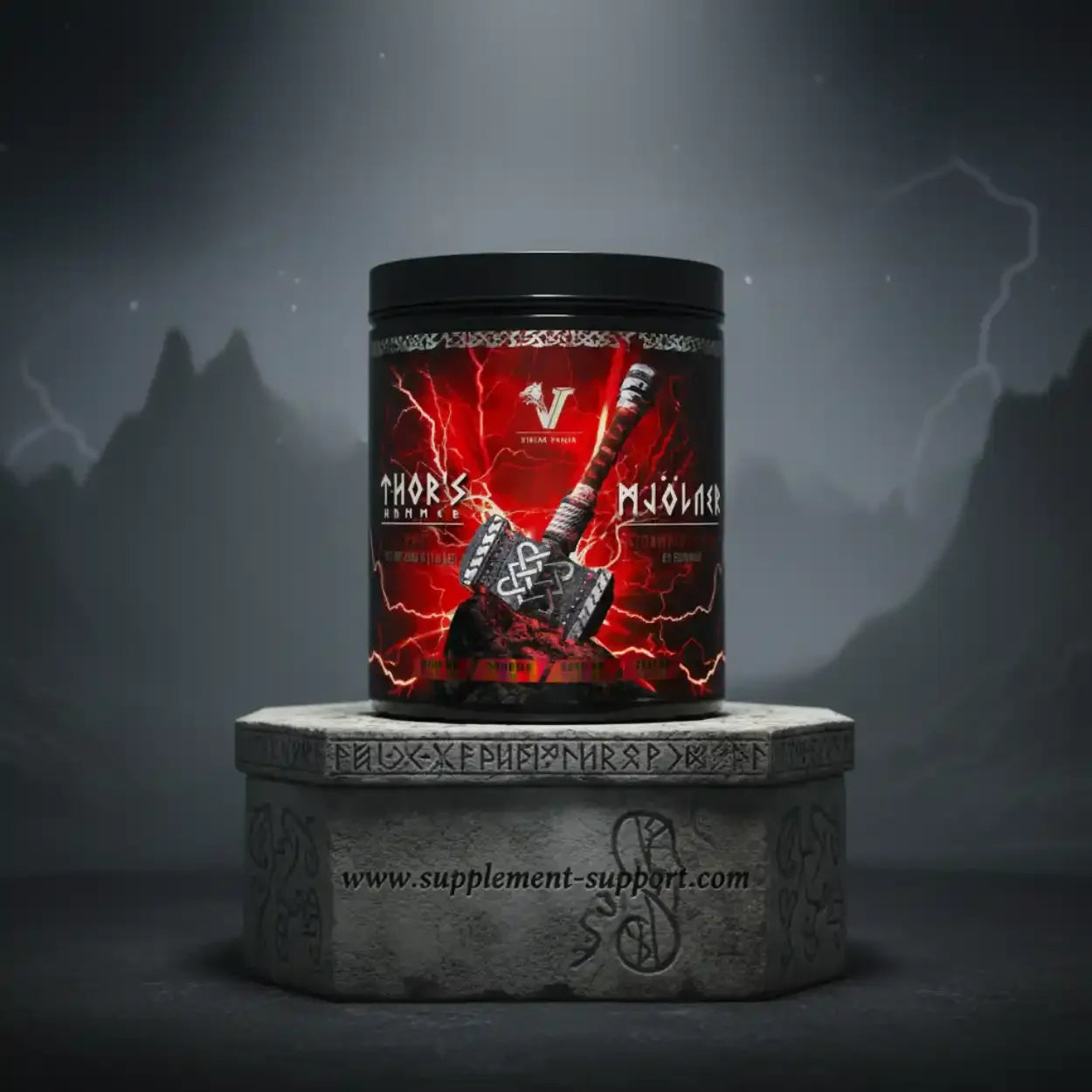 Viking Power Thor's Hammer Pre-Workout - 500g - Supplement-Support.com