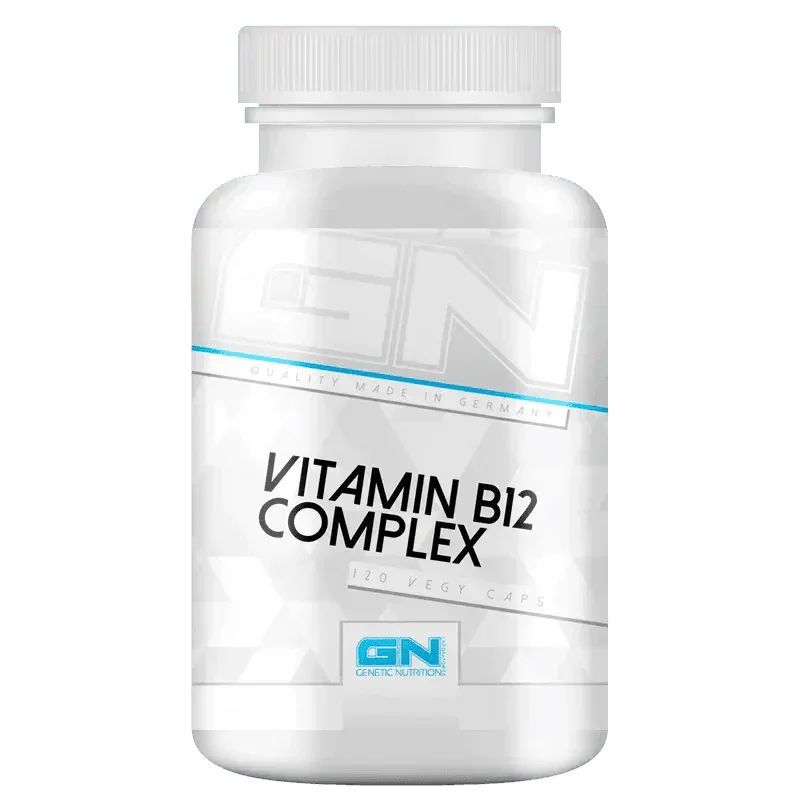 Vitamin B12 Complex 120 Kapseln á 500mcg - Supplement Support