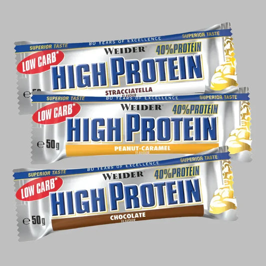 WEIDER HIGH PROTEIN BAR 50g RIEGEL - Supplement-Support.com