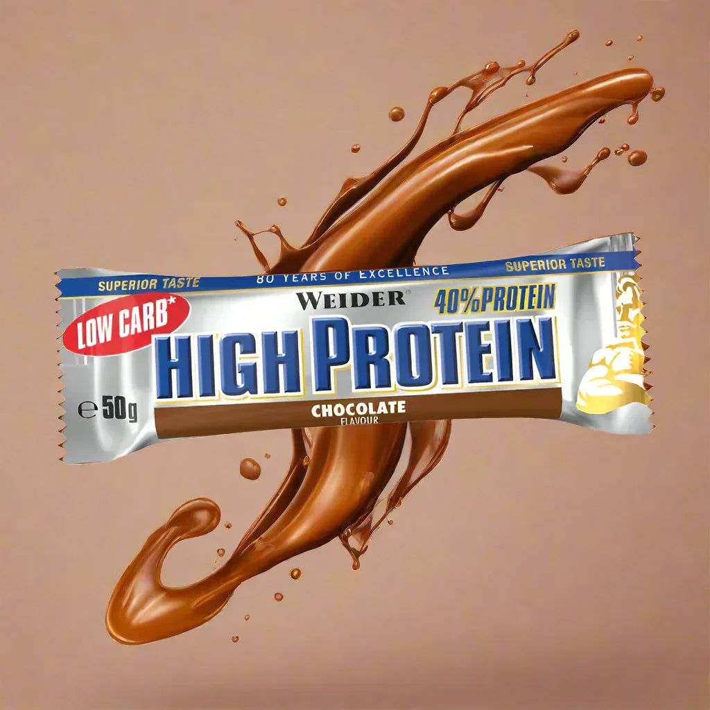WEIDER HIGH PROTEIN BAR 50g RIEGEL - Supplement-Support.com