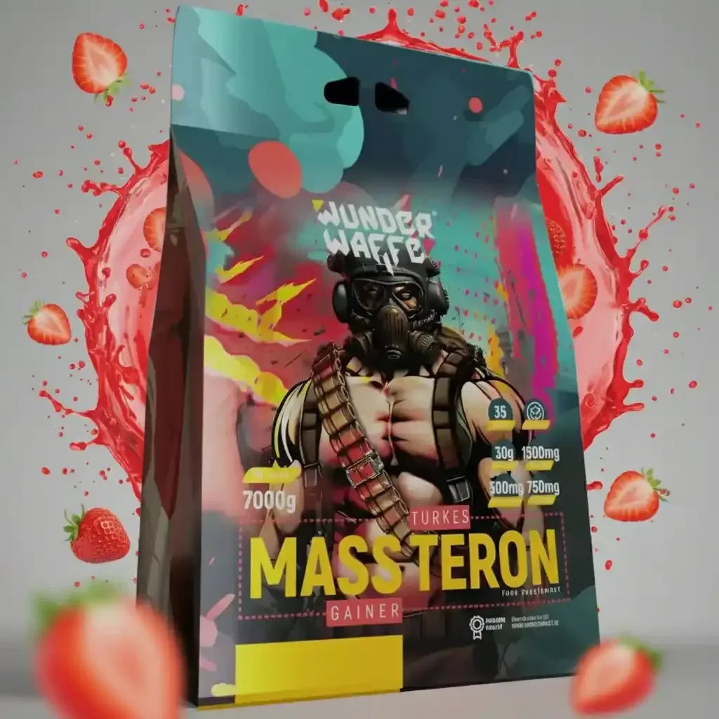Wunderwaffe® MASSTERON Premium Mass Gainer 7kg - Supplement-Support.com