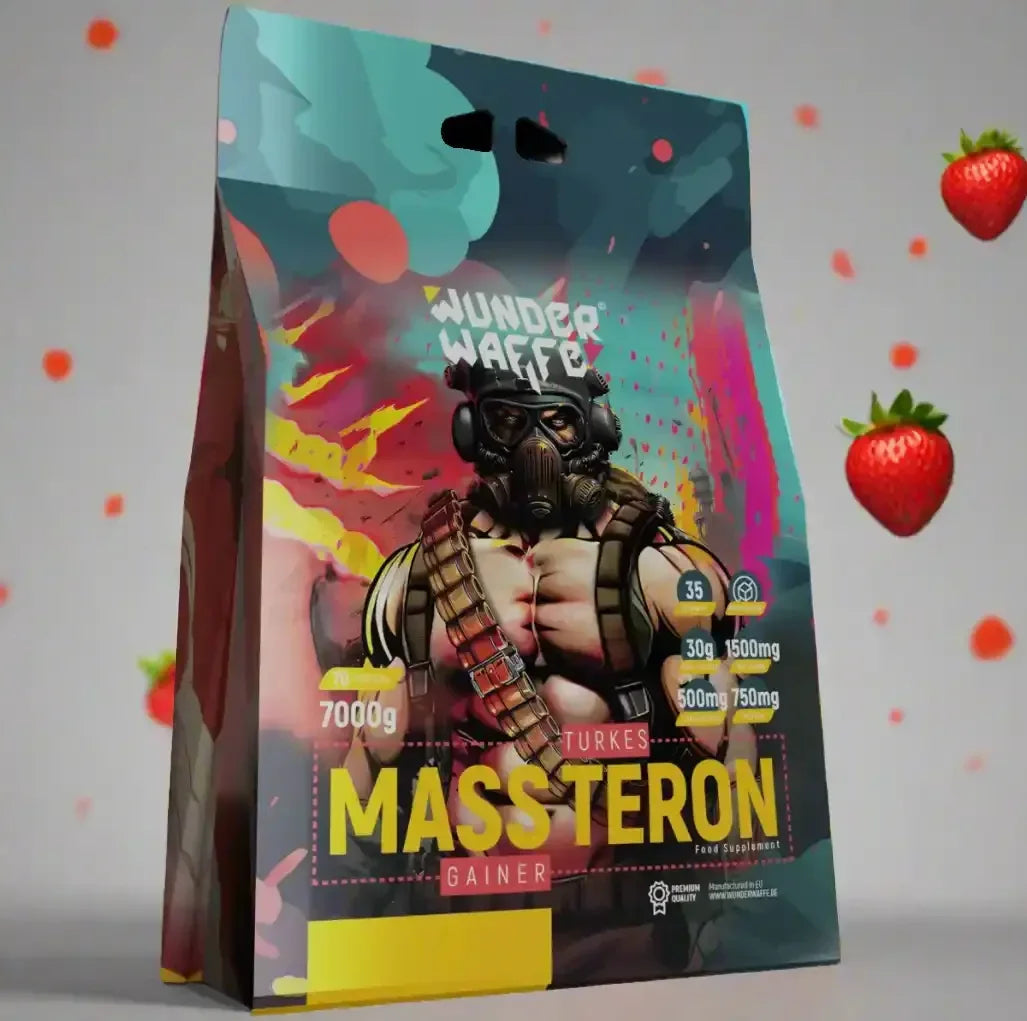 Wunderwaffe® MASSTERON Premium Mass Gainer 7kg - Supplement-Support.com
