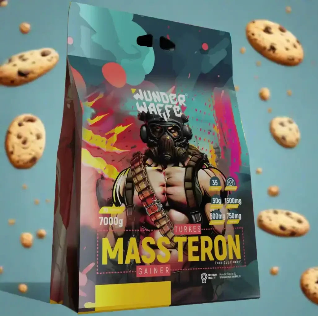 Wunderwaffe® MASSTERON Premium Mass Gainer 7kg - Supplement-Support.com