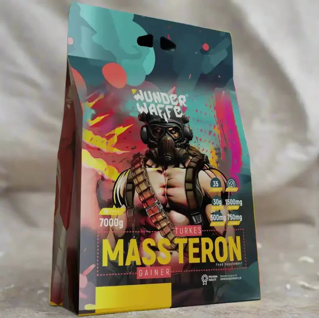 Wunderwaffe® MASSTERON Premium Mass Gainer 7kg - Supplement-Support.com