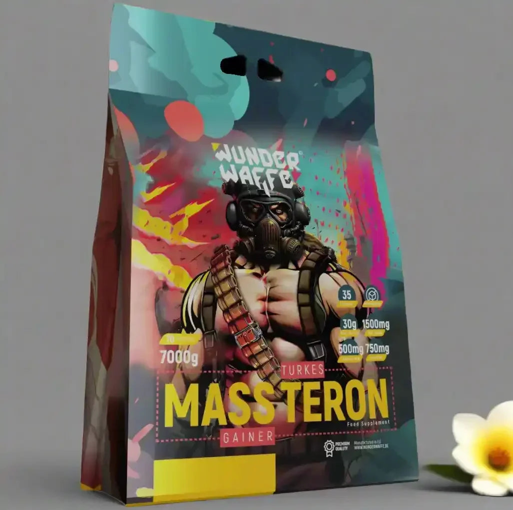 Wunderwaffe® MASSTERON Premium Mass Gainer 7kg - Supplement-Support.com